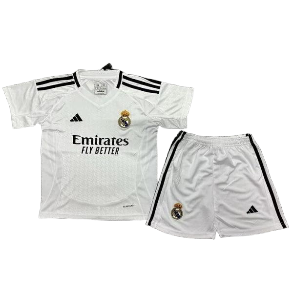 2024/25 Real Madrid Home Kids Kit