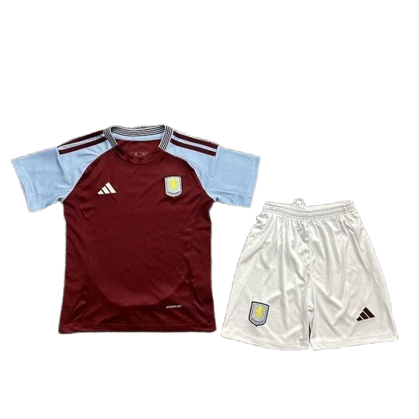 2024/25 Aston Villa Home Kids Kit