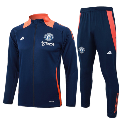 2024/25 Manchester United Presentation Blue Adults Tracksuit