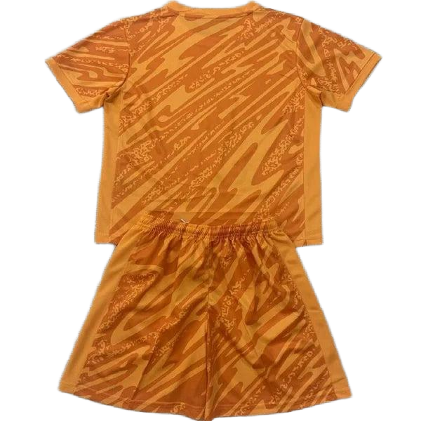 2024/25 Chelsea Goalkeeper Orange Kids Kit