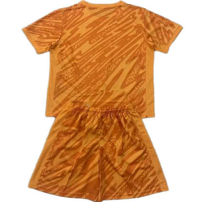 2024/25 Chelsea Goalkeeper Orange Kids Kit