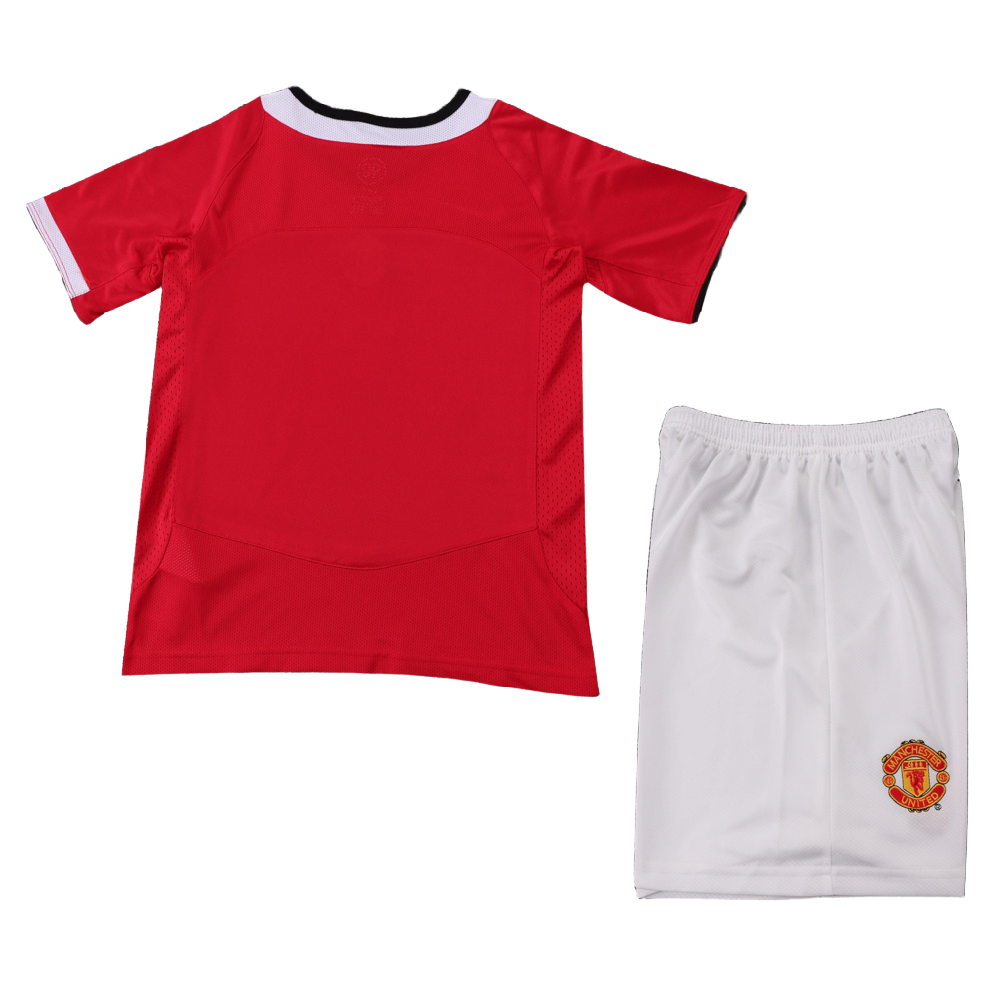 Manchester United 2005-06 Home Kids Kit - Retro