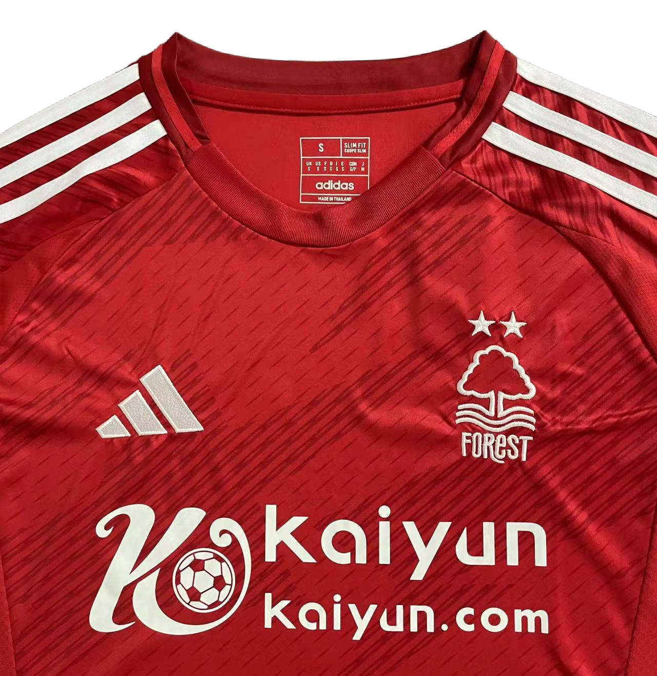 2024/25 Nottingham Forest Home Jersey - Fan Version