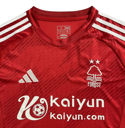 2024/25 Nottingham Forest Home Jersey - Fan Version