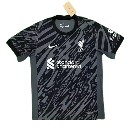 2024/25 Liverpool Goalkeeper Black Jersey - Fan Version