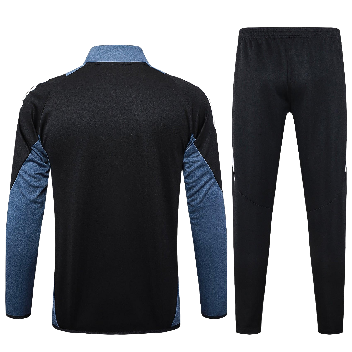 2024/25 Manchester United Presentation Black/Grey Adults Tracksuit