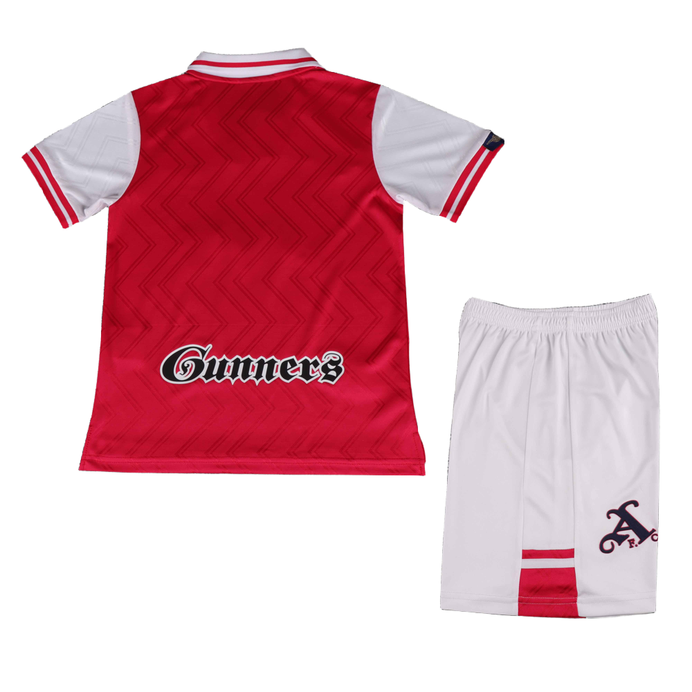 Arsenal 1996-97 Home Kids Kit - Retro