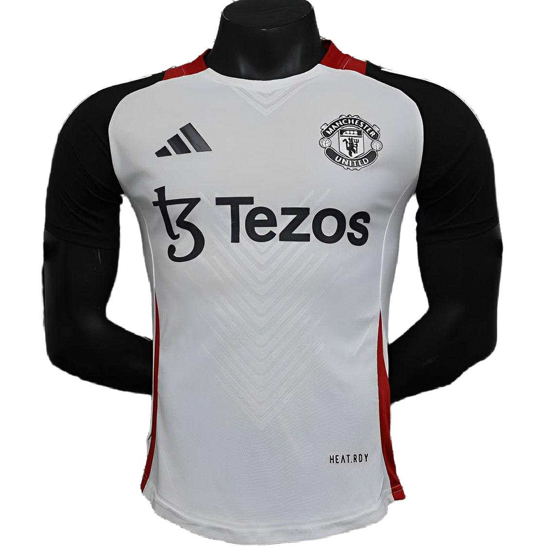 2024/25 Manchester United Prematch White Jersey - Player Version