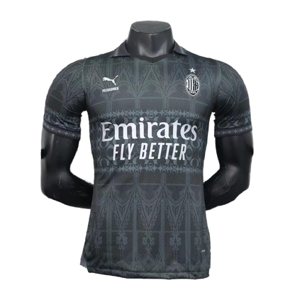 2024/25 AC Milan x Pleasures Dark Jersey - Player Version