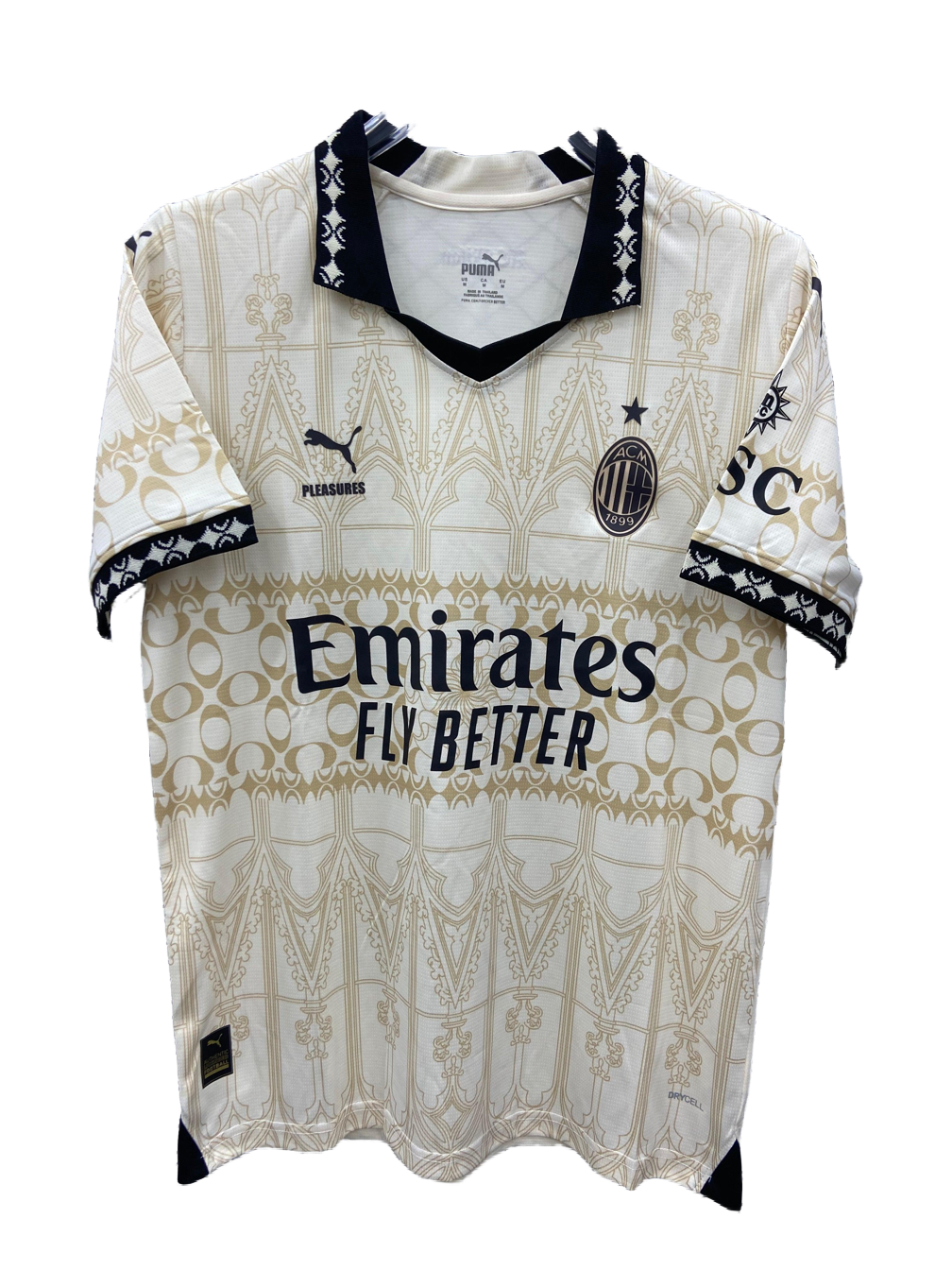 2024/25 AC Milan x Pleasures Light Jersey - Fan Version