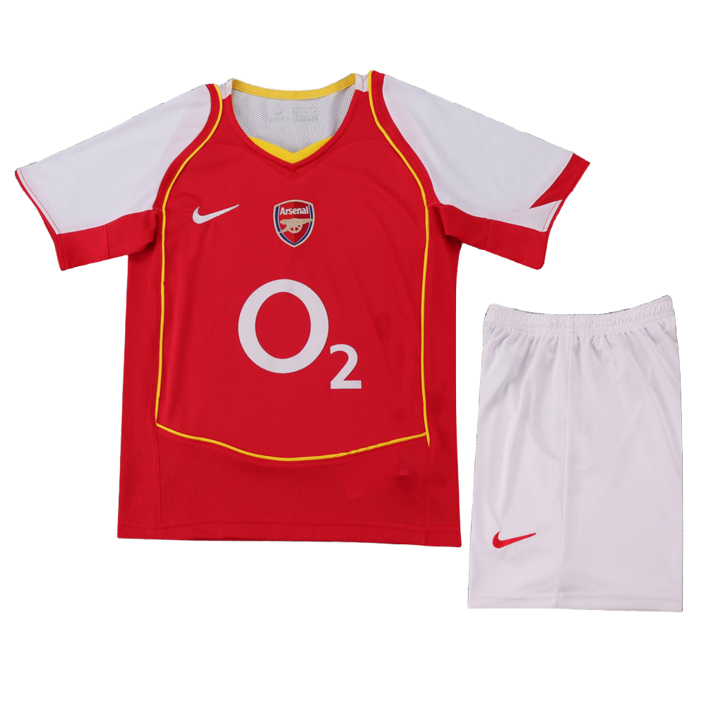 Arsenal 2004-05 Home Kids Kit - Retro