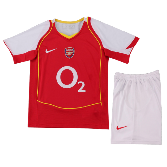 Arsenal 2004-05 Home Kids Kit - Retro