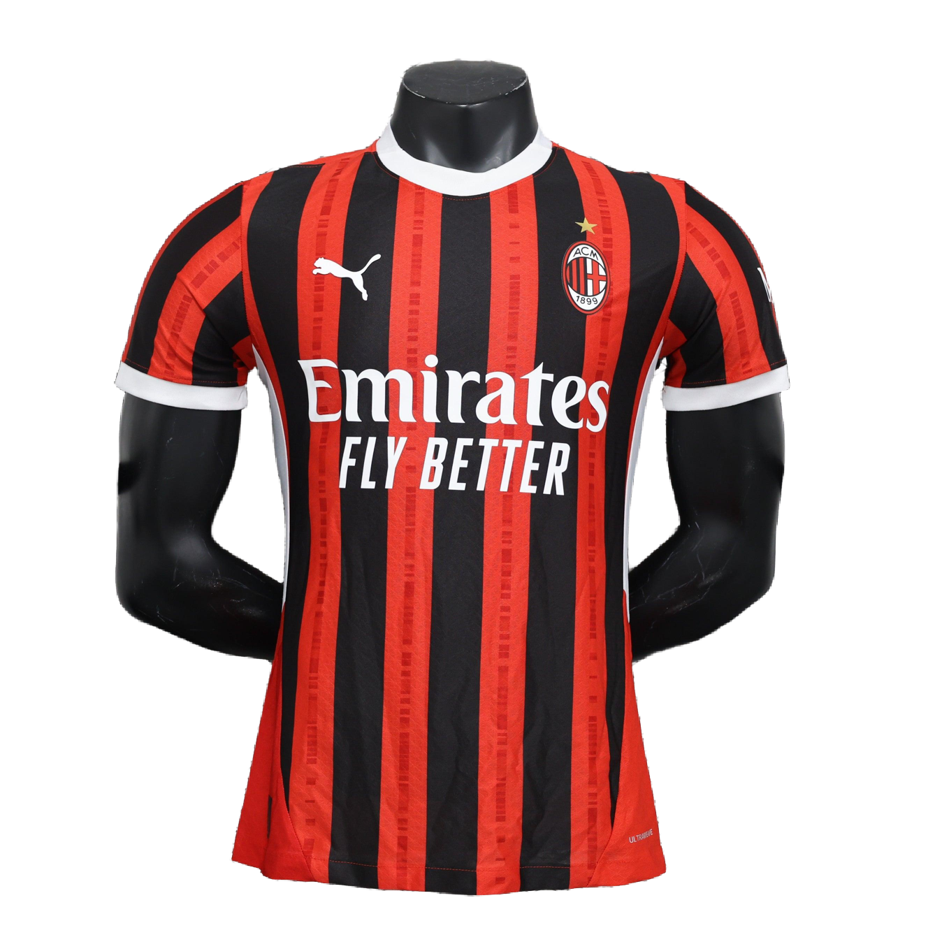 2024/25 AC Milan Home Jersey - Player Version