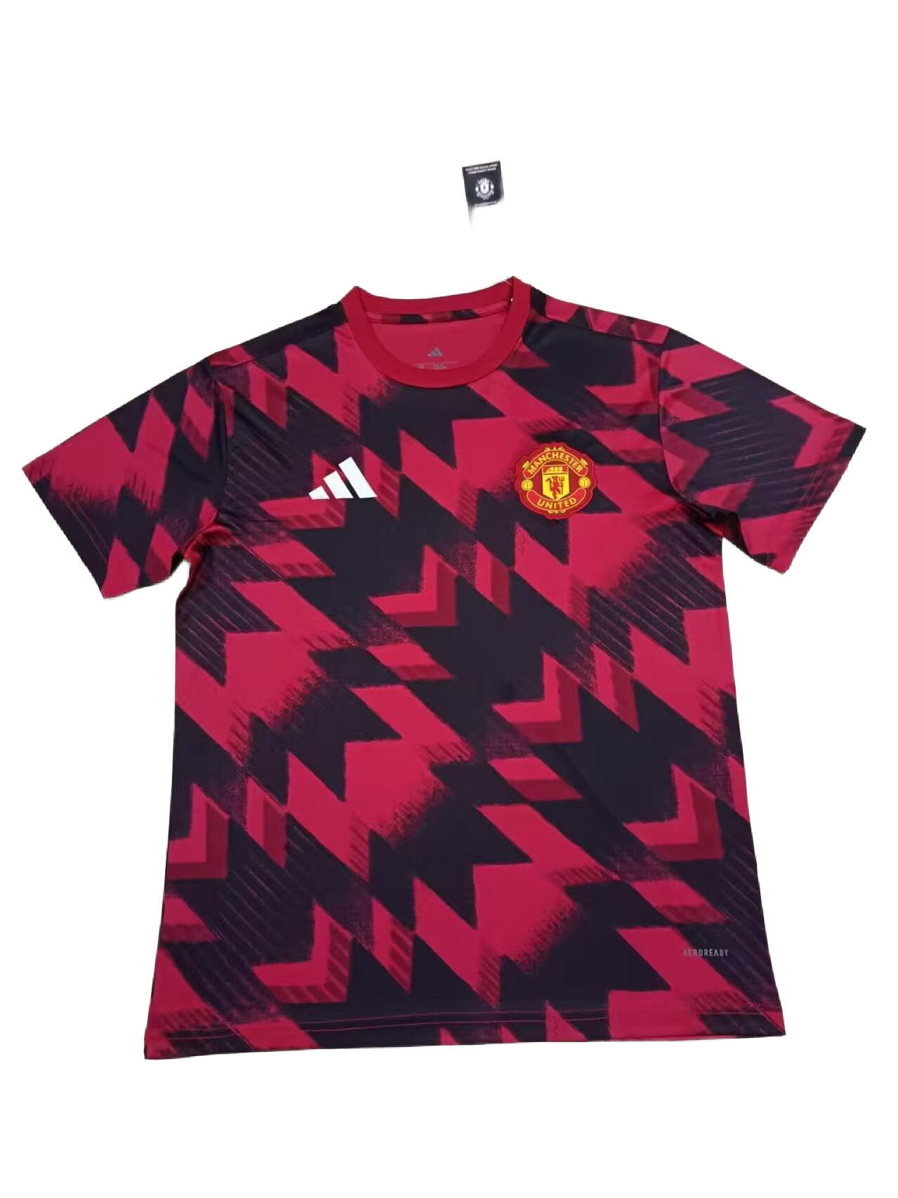 *NEW* 2024/25 Manchester United Red/Black Training Jersey - Fan Version