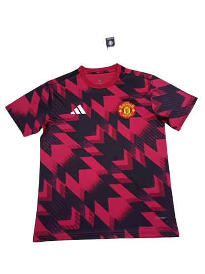 *NEW* 2024/25 Manchester United Red/Black Training Jersey - Fan Version