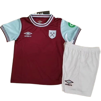 2024/25 West Ham United Home Kids Kit