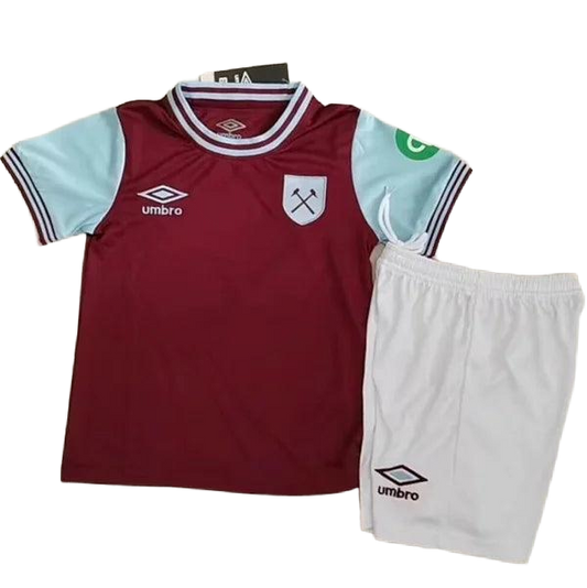 2024/25 West Ham United Home Kids Kit