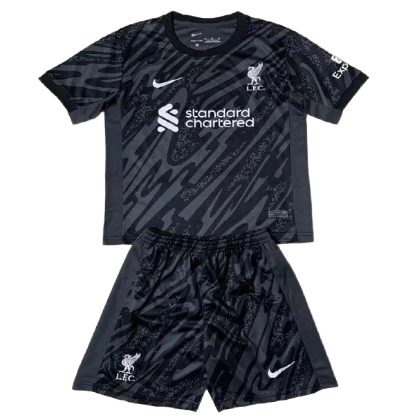 2024/25 Liverpool GoalKeeper Black Kids Kit