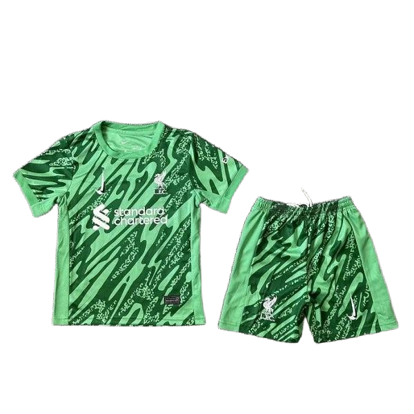 2024/25 Liverpool GoalKeeper Green Kids Kit