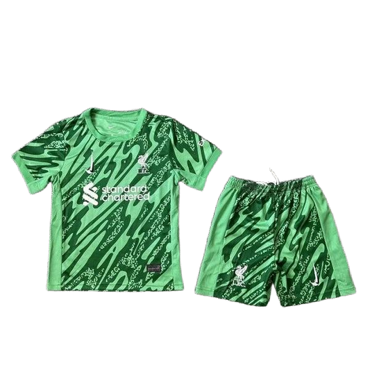 2024/25 Liverpool GoalKeeper Green Kids Kit