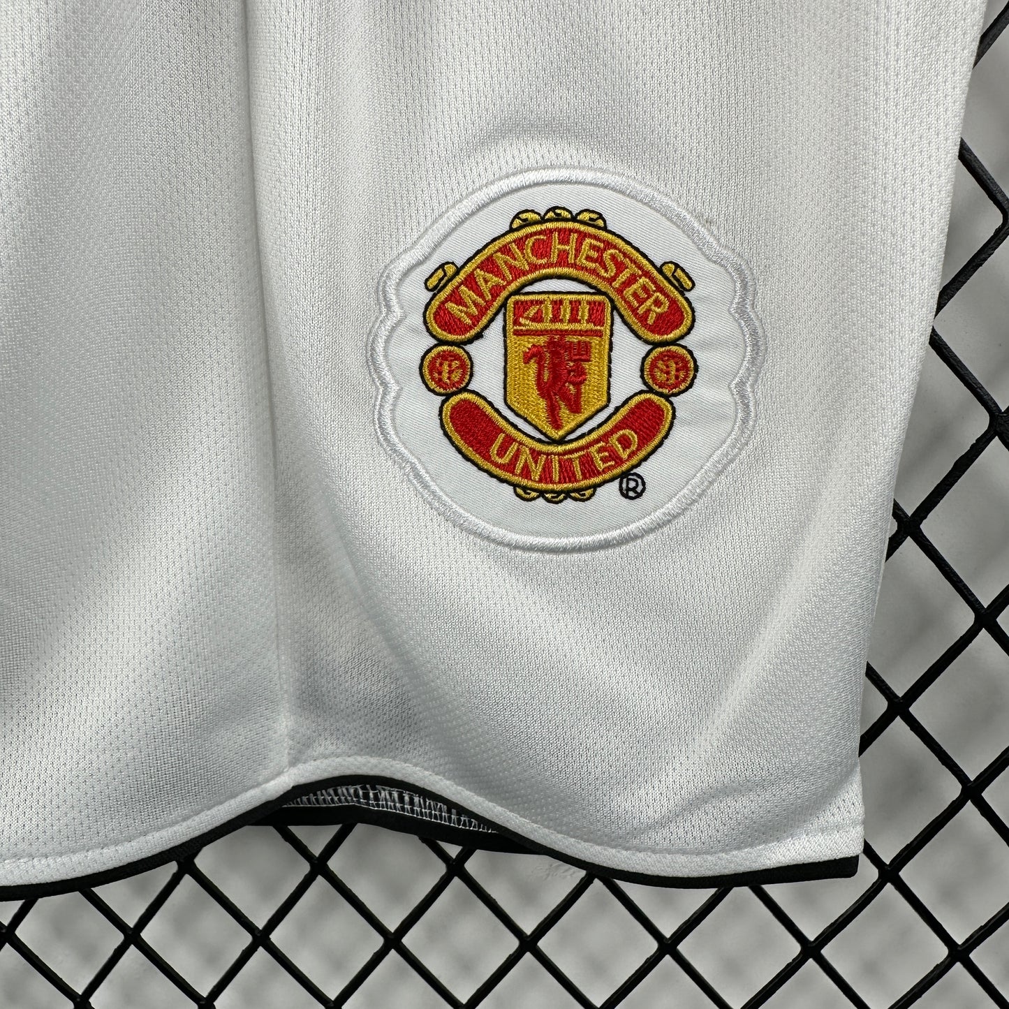 Manchester United 2007-08 Home long Sleeve Kids Kit - Retro