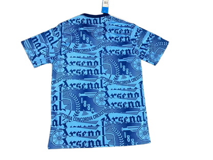 2024 Arsenal Blue Print Jersey - Fan Version