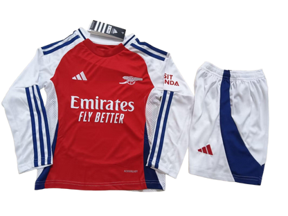 2024/25 Arsenal Home Long Sleeve Kids Kit