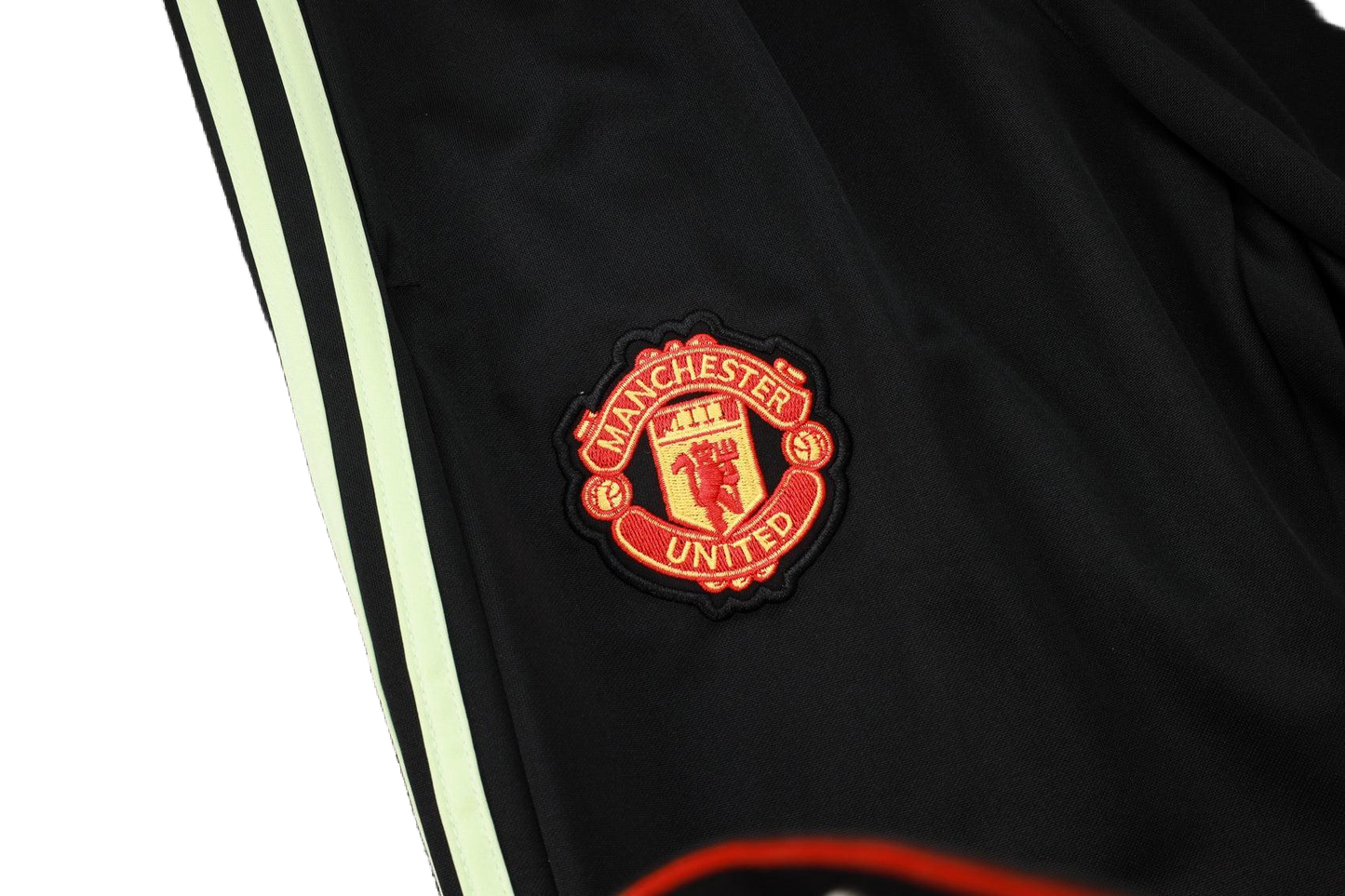 2024/25 Manchester United Presentation Green/Black Kids Tracksuit