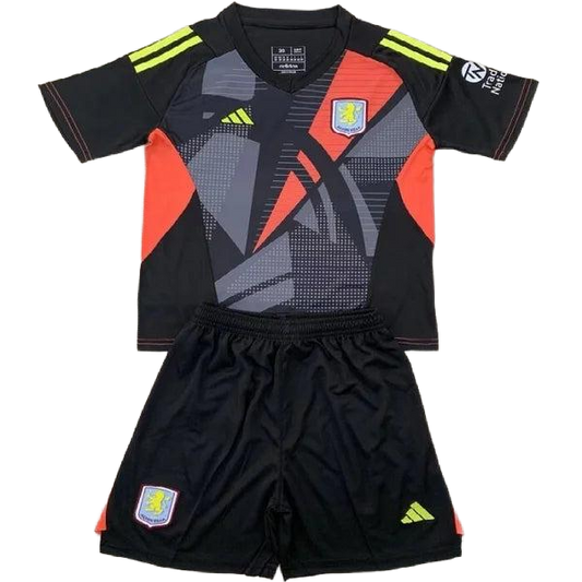 2024/25 Aston Villa Goalkeeper Kids Kit