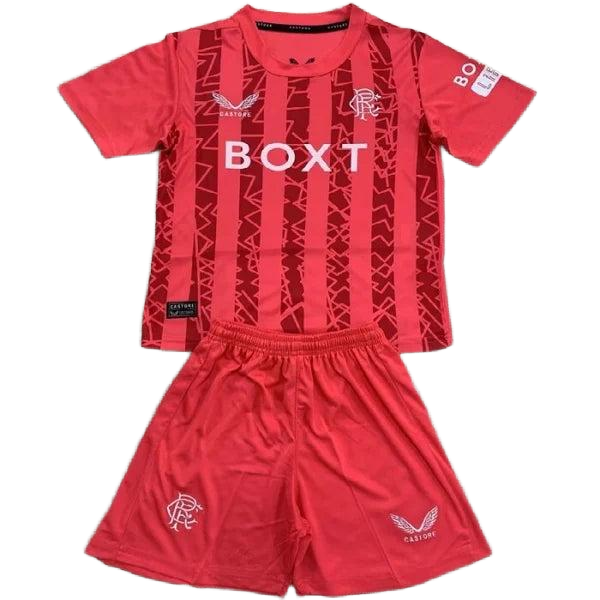 2024/25 Rangers GoalKeepers Red Kids Kit