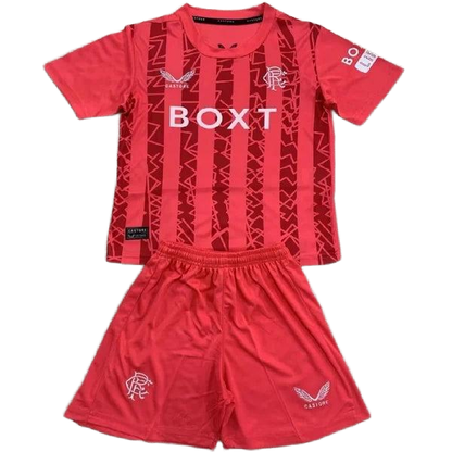 2024/25 Rangers GoalKeepers Red Kids Kit