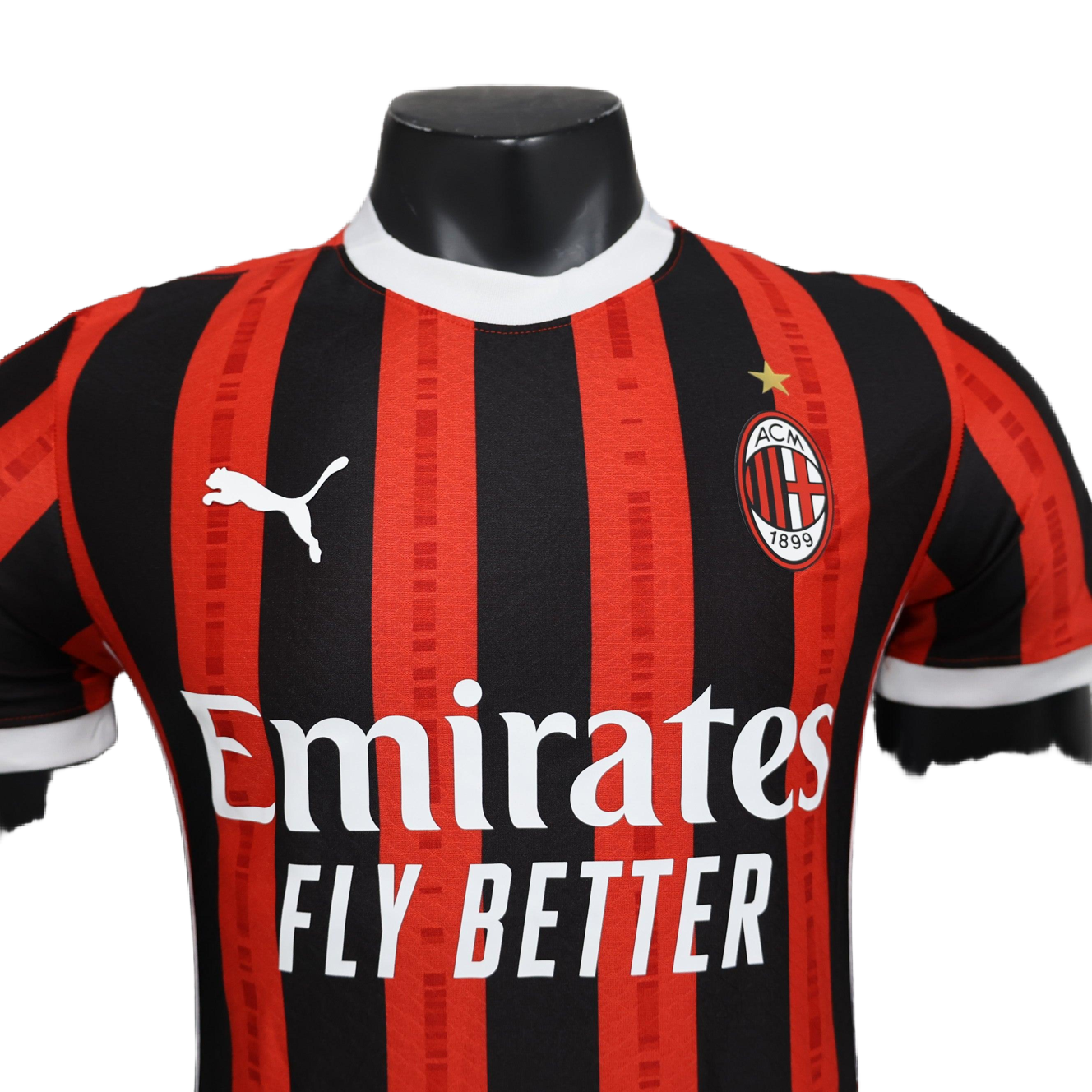 2024/25 AC Milan Home Jersey - Player Version