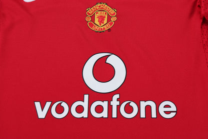 Manchester United 2005-06 Home Kids Kit - Retro