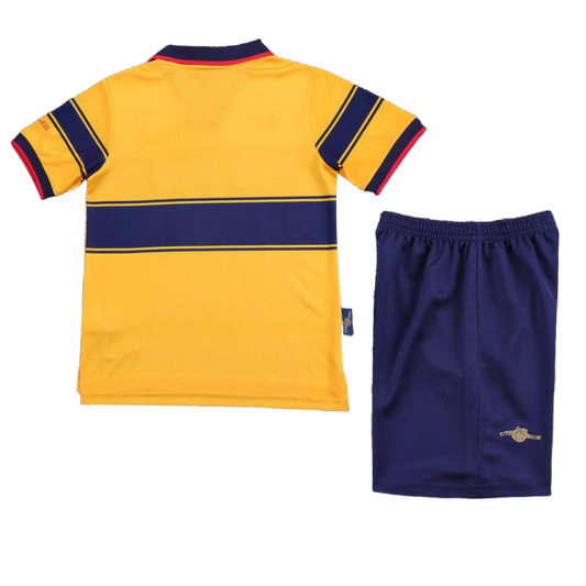 Arsenal 1997-99 Away Kids Kit - Retro