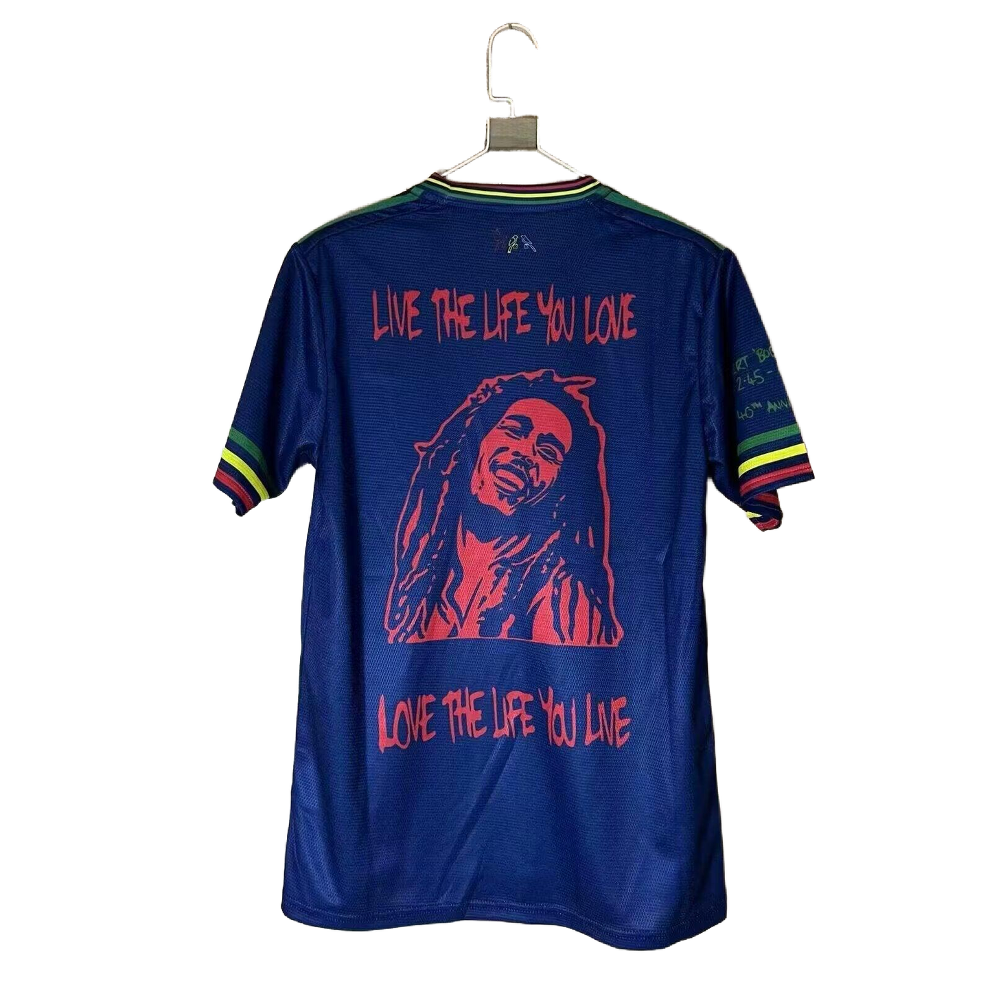 *NEW* 2025 Ajax Bob Marley Blue Jersey - Fan Version