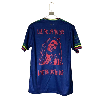 *NEW* 2025 Ajax Bob Marley Blue Jersey - Fan Version