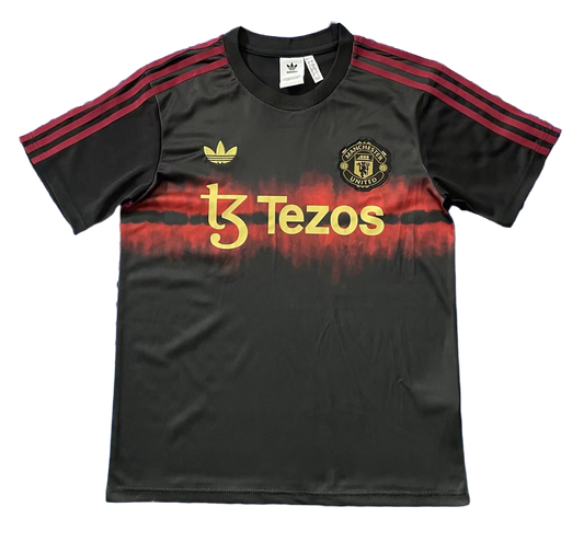 *NEW* 2024/25 Manchester United CNY Pre-Match Black Jersey - Fan Version