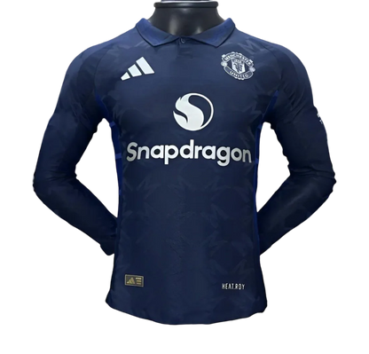 2024/25 Manchester United Away Long Sleeve Jersey - Player Version