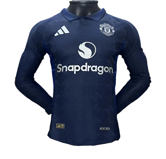 2024/25 Manchester United Away Long Sleeve Jersey - Player Version