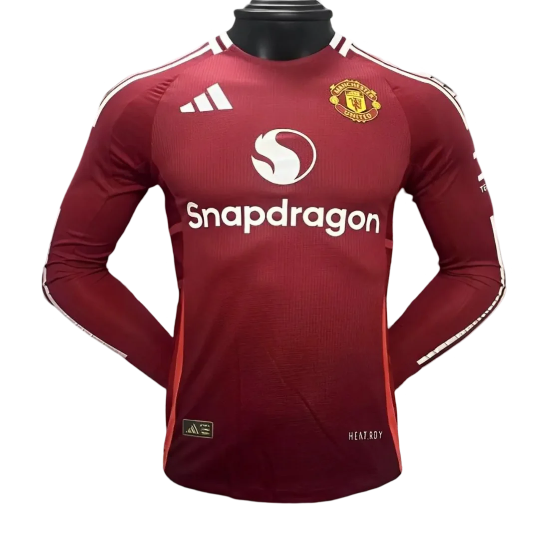 2024/25 Manchester United Home Long Sleeve Jersey - Player Version