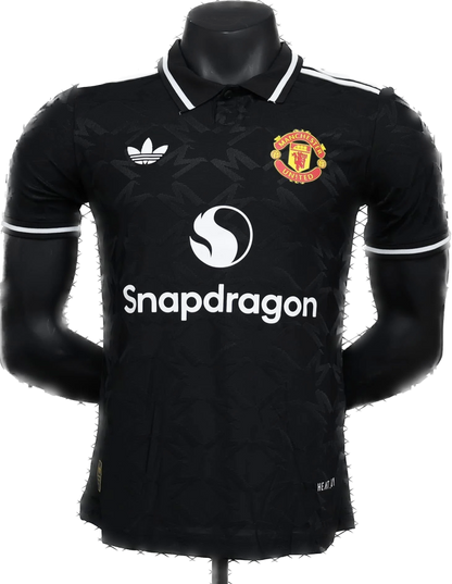 2024/25 Manchester United Special Edition Black Shirt - Player Version