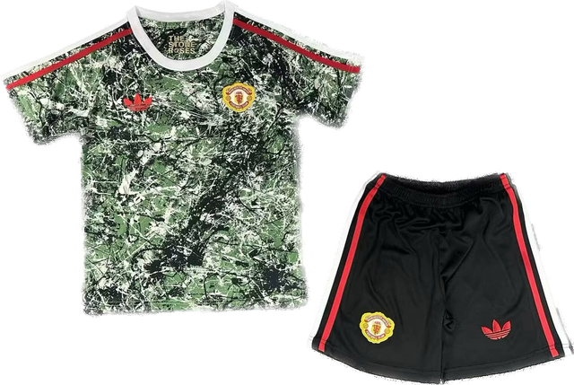 2024/25 Manchester United Stone Roses Original Icon Kids Kit