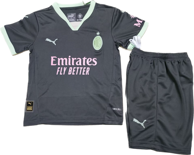 2024/25 AC Milan Third Kids Kit