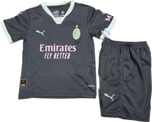 2024/25 AC Milan Third Kids Kit