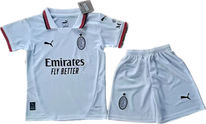 2024/25 AC Milan Away Kids Kit