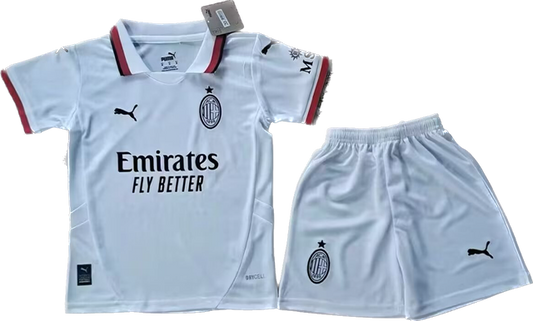 2024/25 AC Milan Away Kids Kit