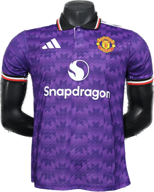 2024/25 Manchester United Special Edition Purple Jersey - Player Version